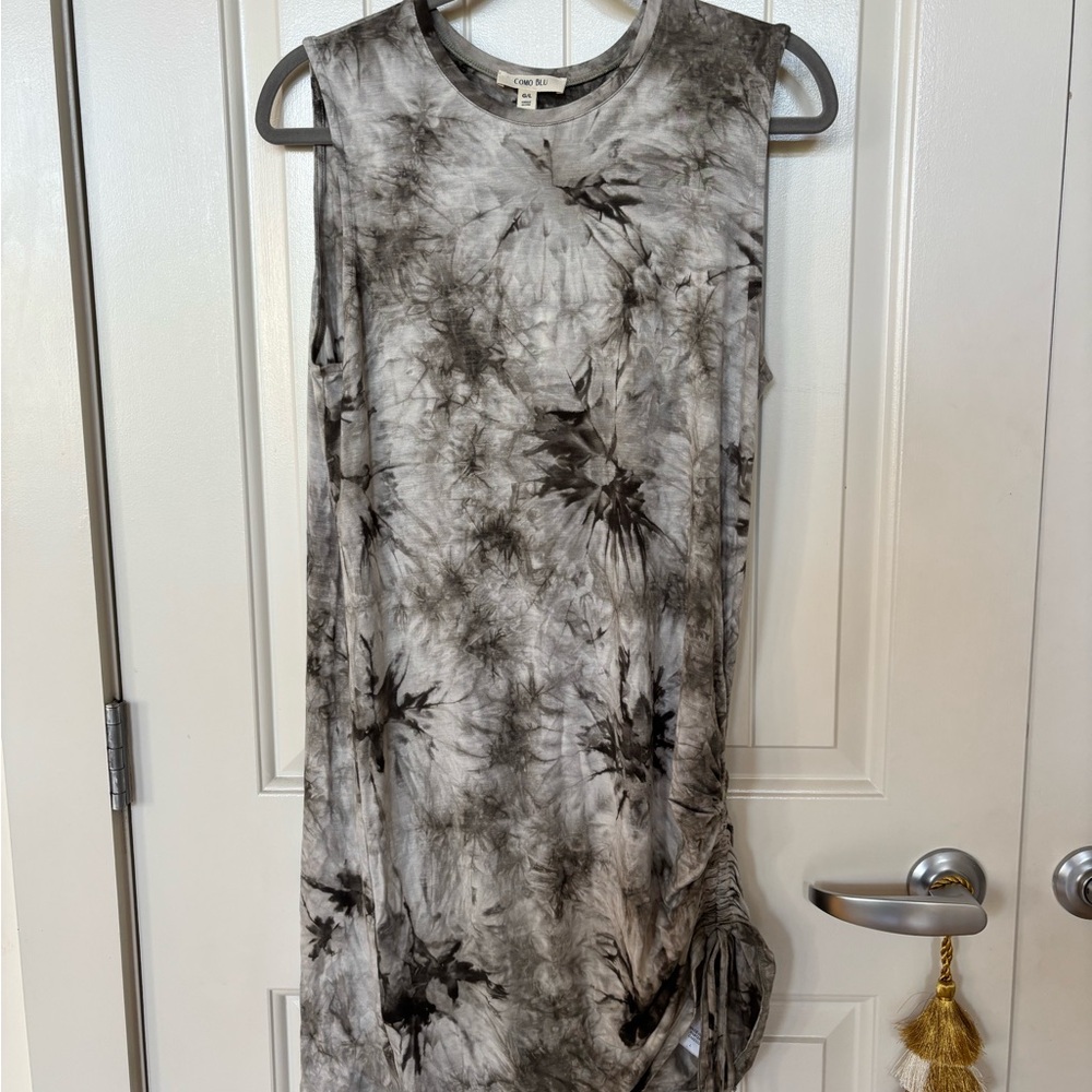 ☀️4 for $25☀️ Soft Gathered Tie-Dye Dress